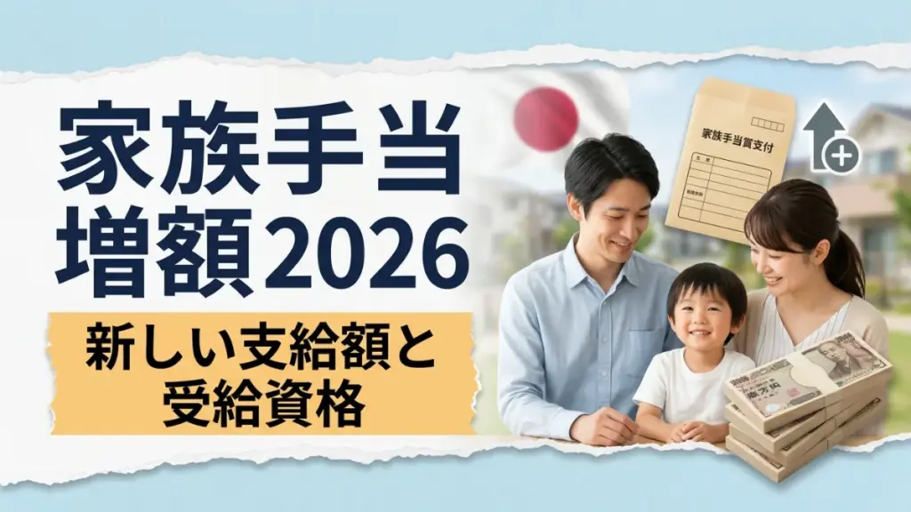 日本の家族手当増額2026